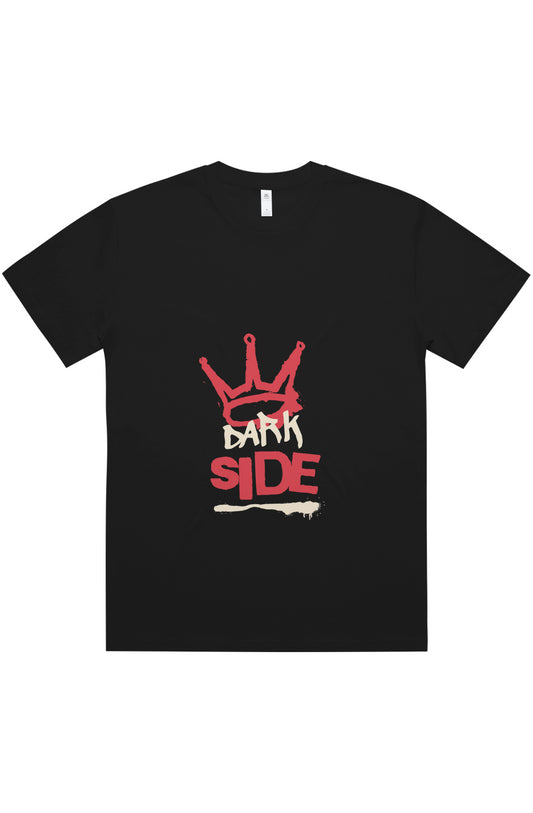Black  Darkside Block Oversized Tee
