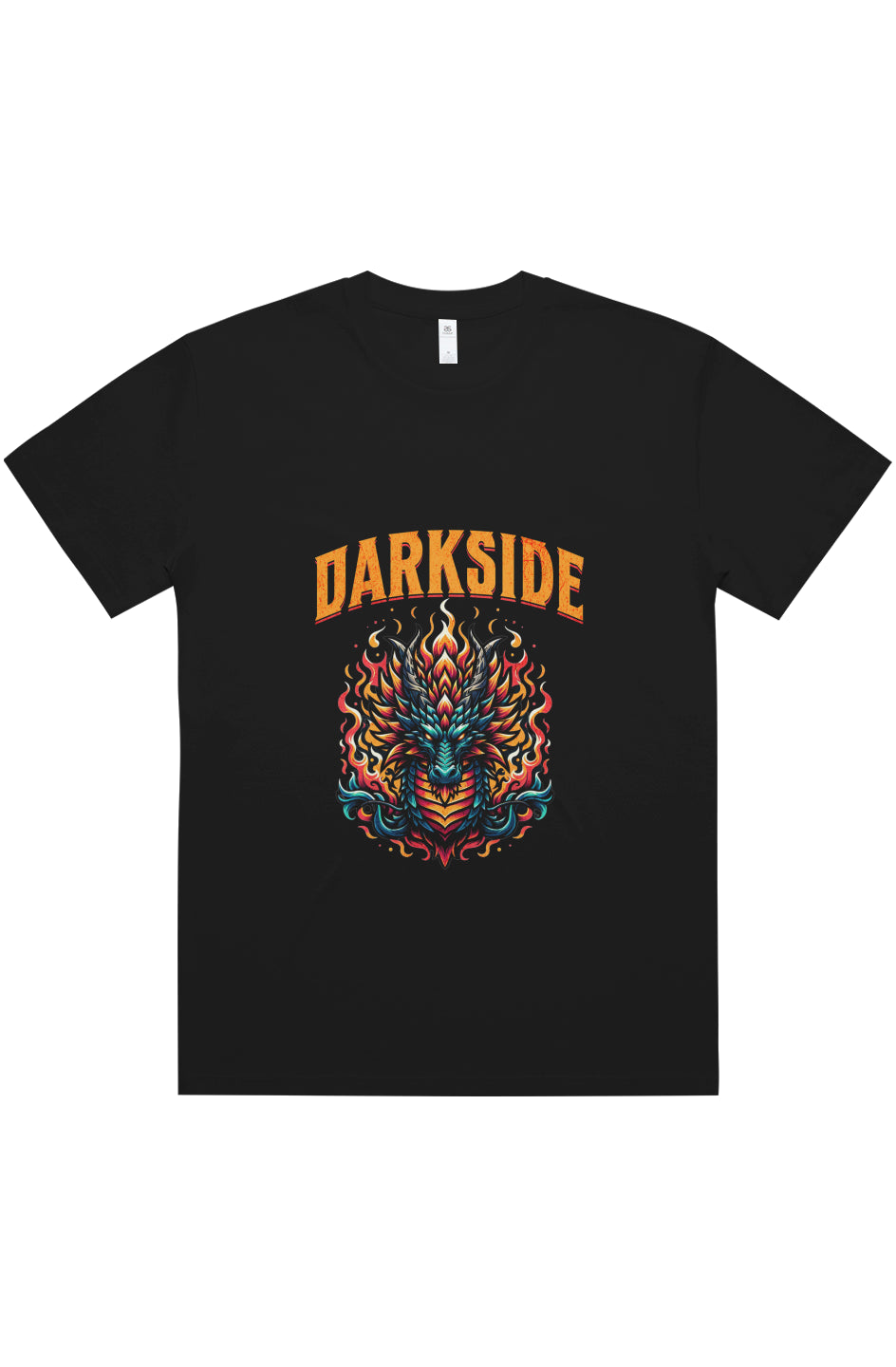  Black Darkside Block Oversized Tee