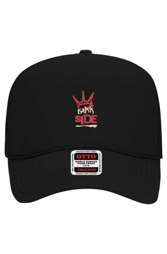  Black Darkside Crown Otto 5-Panel Mesh Trucker